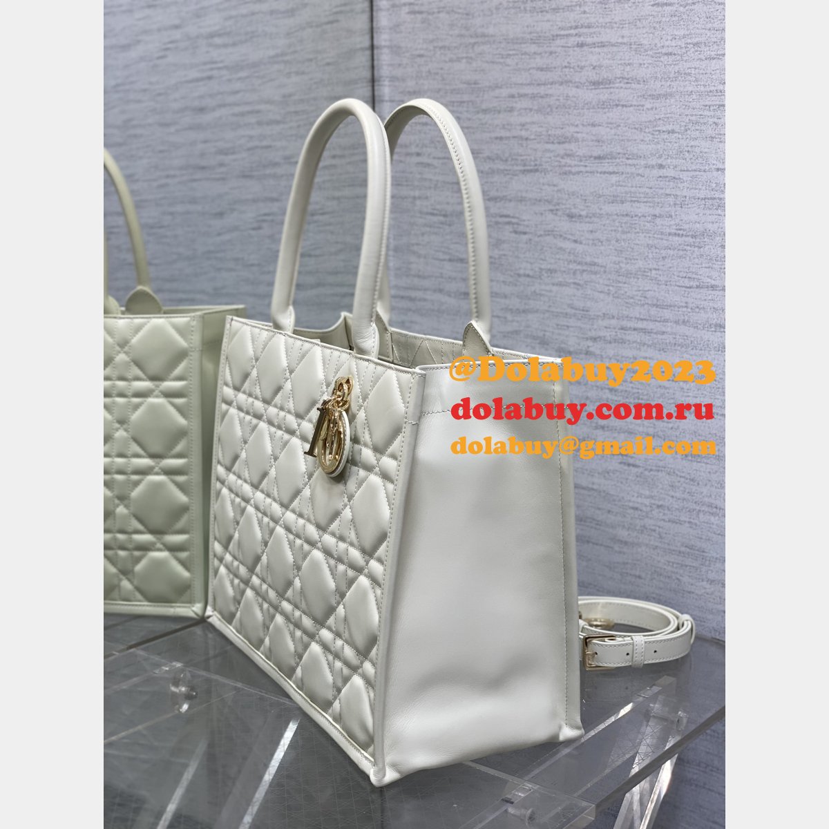 Top Quality DIOR book women handbag Medium size 36cm