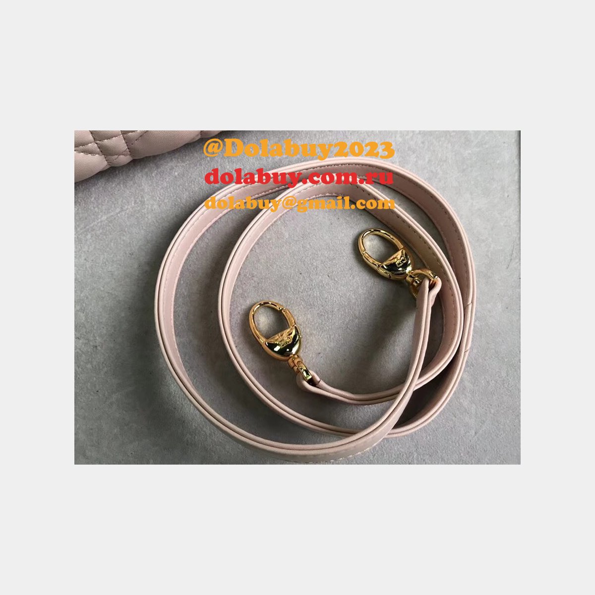 Fashion Christian Dior Lady Dior Top Quality 24CM Fake Bag