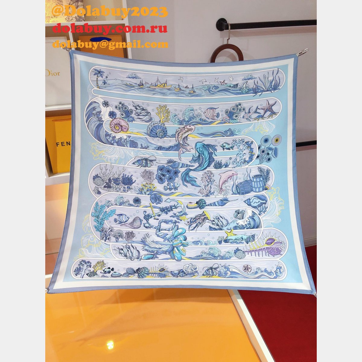 Top Quality Hermes Fake Scarves & Wraps for Women