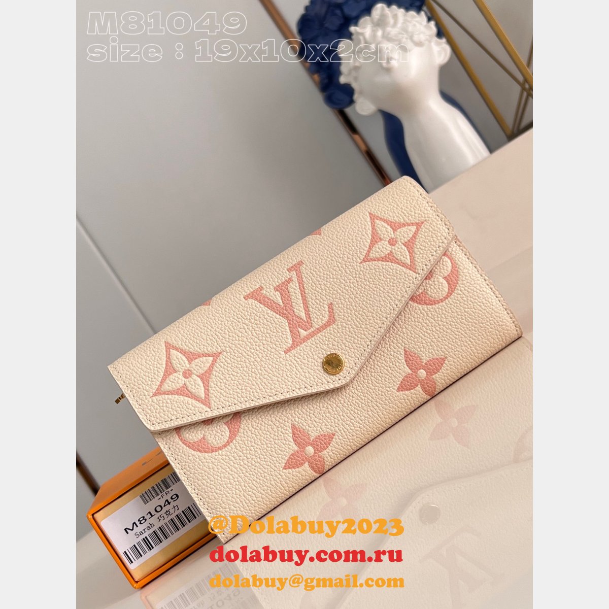 Louis Vuitton Replica M81049 Sarah Wallet Inspired Dolabuy