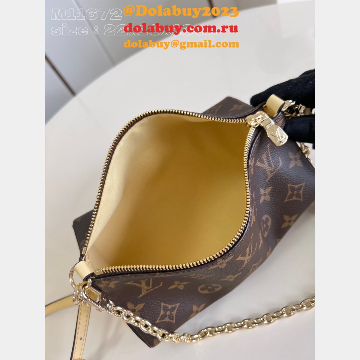 Bloom Pouch Monogram M11303/M11672 Fake Louis Vuitton High Bag