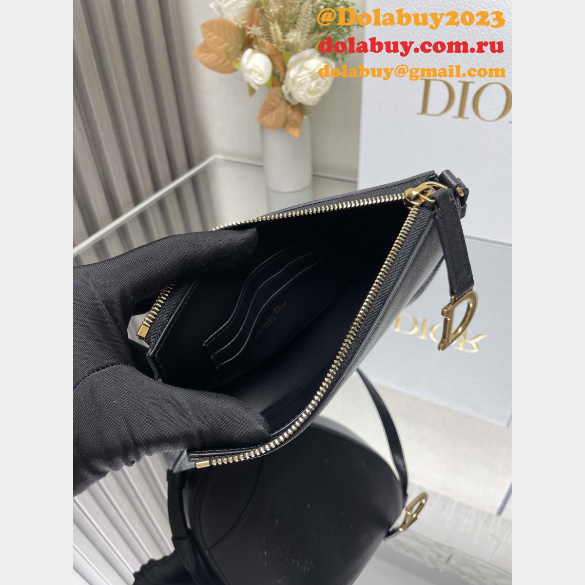 Luxury DIOR NEW SADDLE DESIGNER HANDBAG