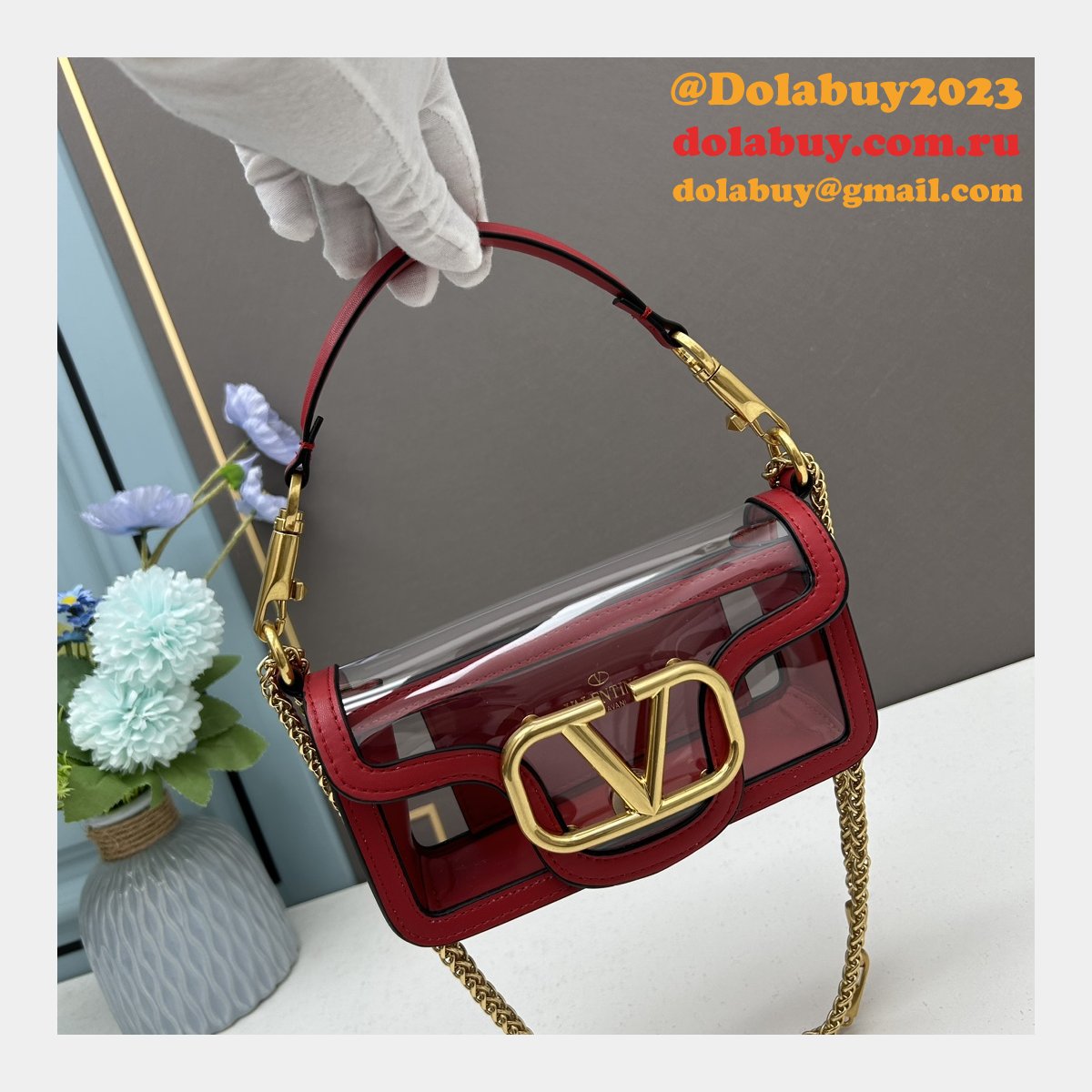 Fashion Valentino Garavani V Logo Signature handbag