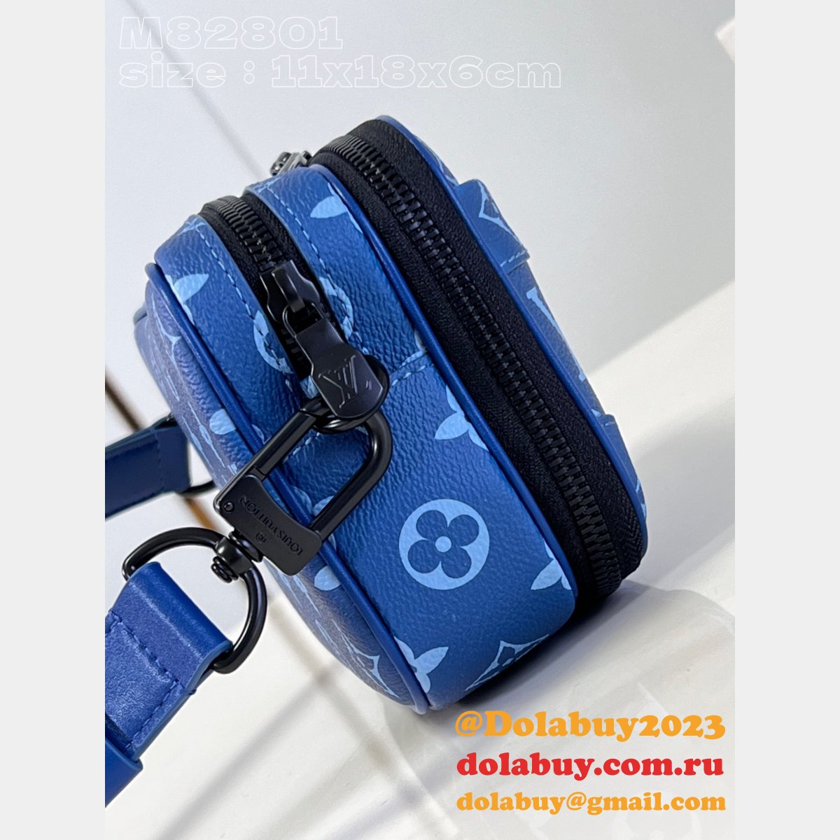 Best Nano Alpha Monogram M82801 Men Louis Vuitton Replica Bags