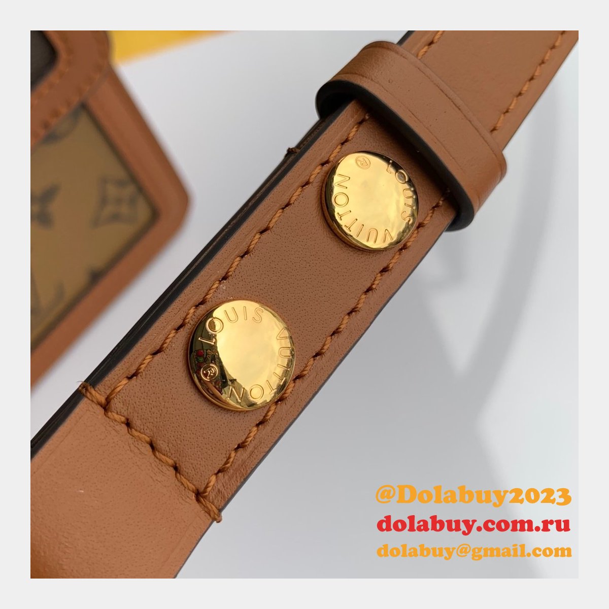 7 Star Louis Vuitton Replica Dauphine MM Monogram in Marron M44391