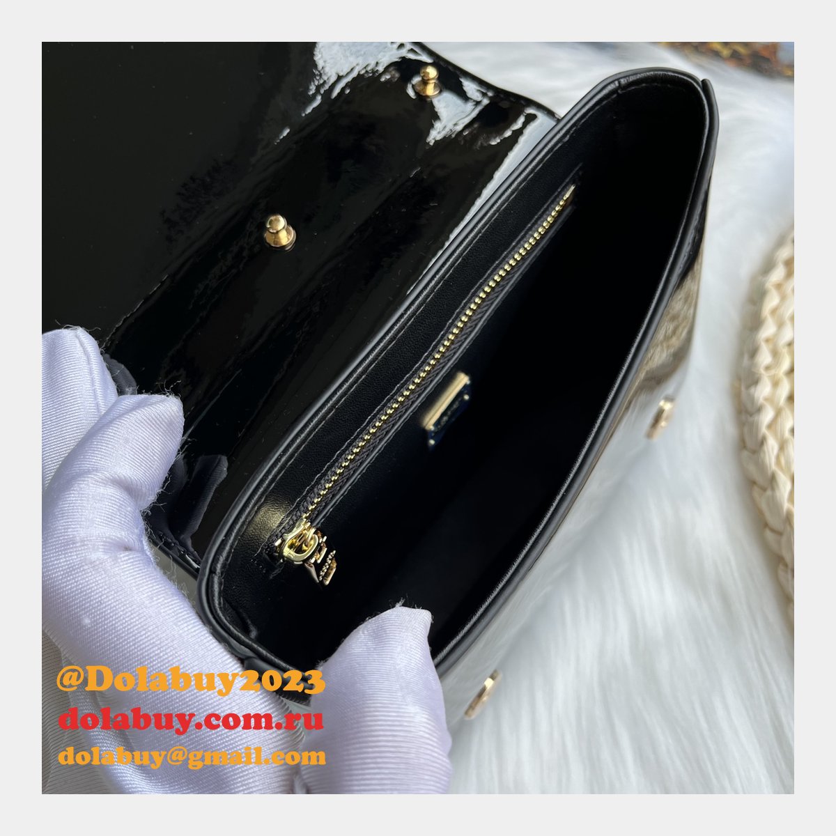 Buy Best 1:1 Replicas Dolce & Gabbana DG Logo 9112 Hand Bag
