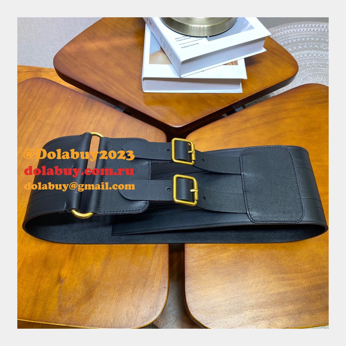 Buy Replica Christian Louboutin Leather 10cm Belt