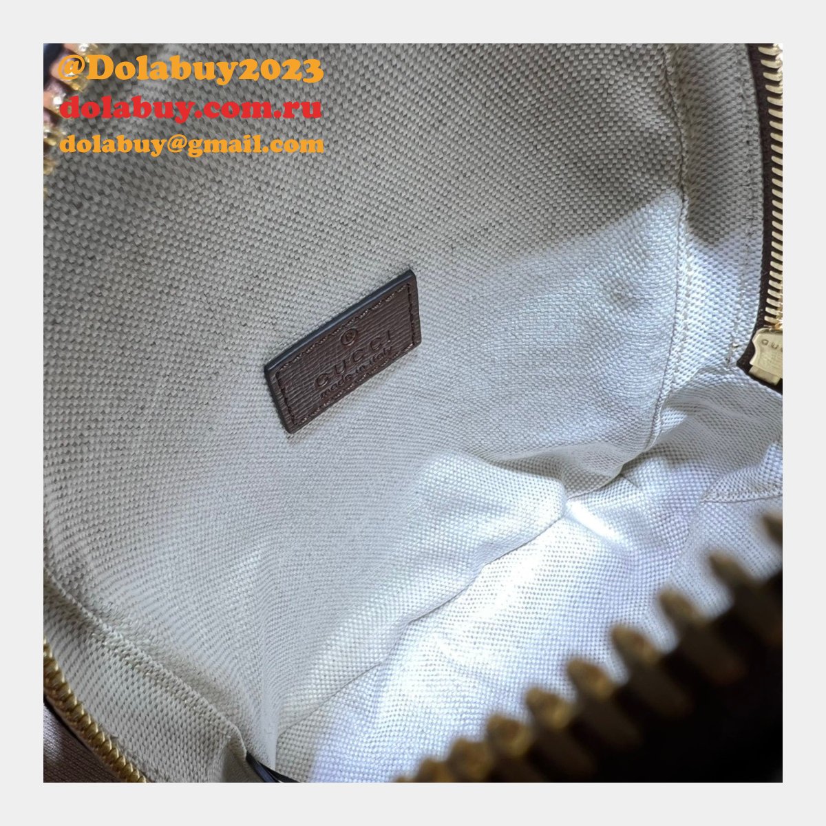 G*u*i fashion multi-function replica bag 725654 interlocking g