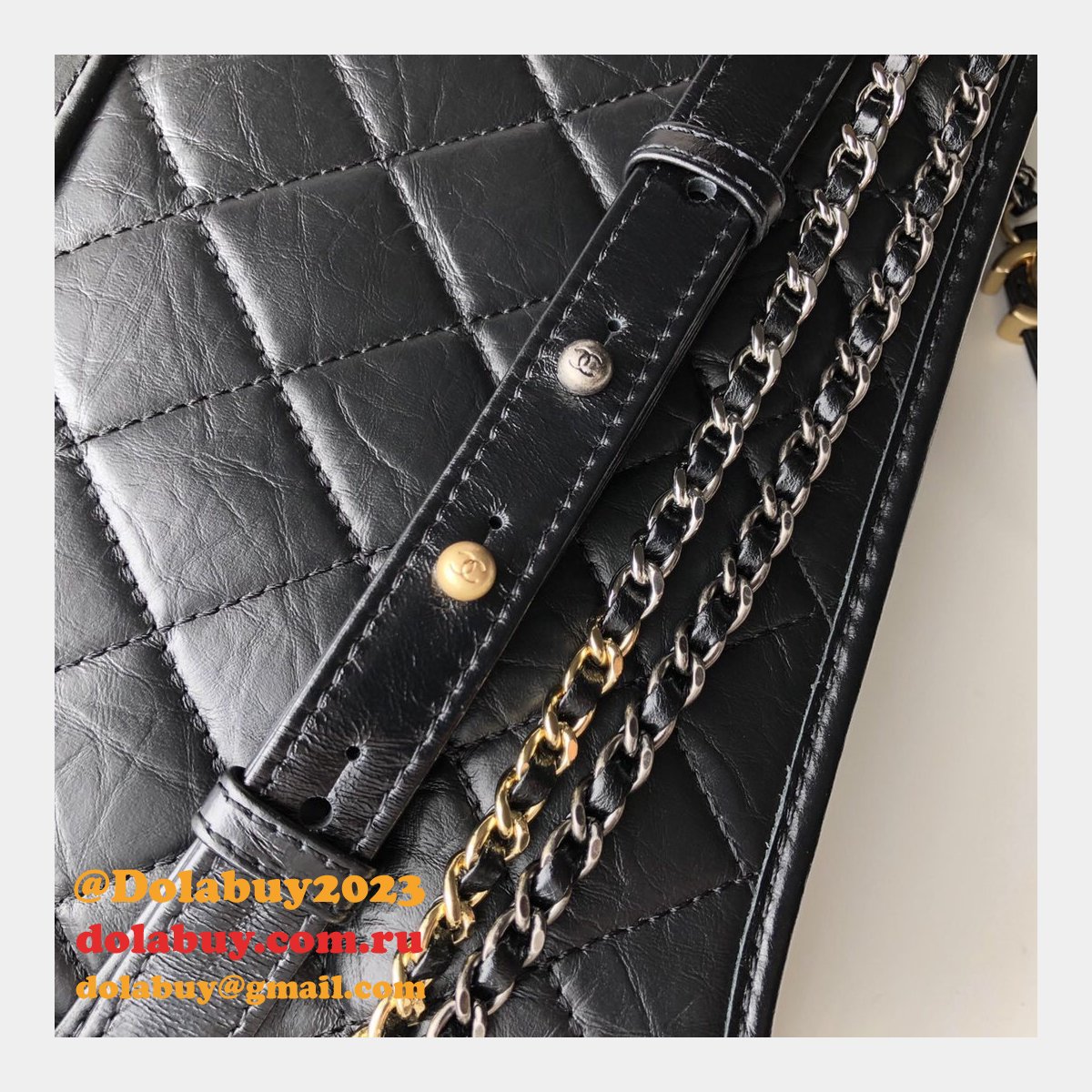 Best CC Gabrielle hobo bag 28cm All Black