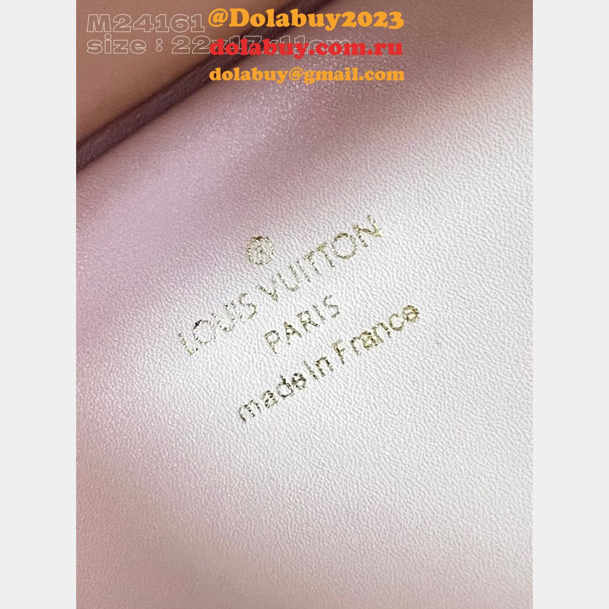 Petite Valise Denim Bleu M24161 Copy Louis Vuitton 1:1 Mirror Bag