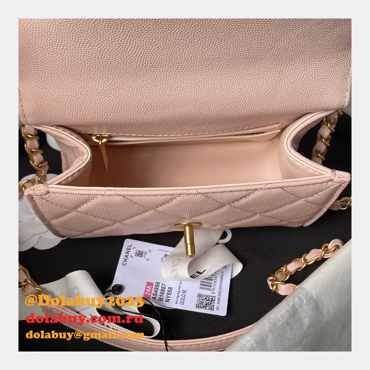 Luxury Replica Best Flap Top Handle AS4956 Copy Designer Bag