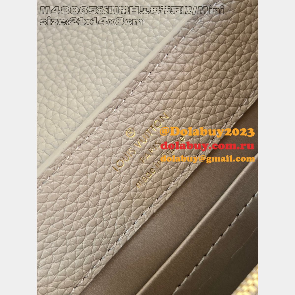 Louis Vuitton 7 Star Knockoff The Capucines Designer M48865 Bag