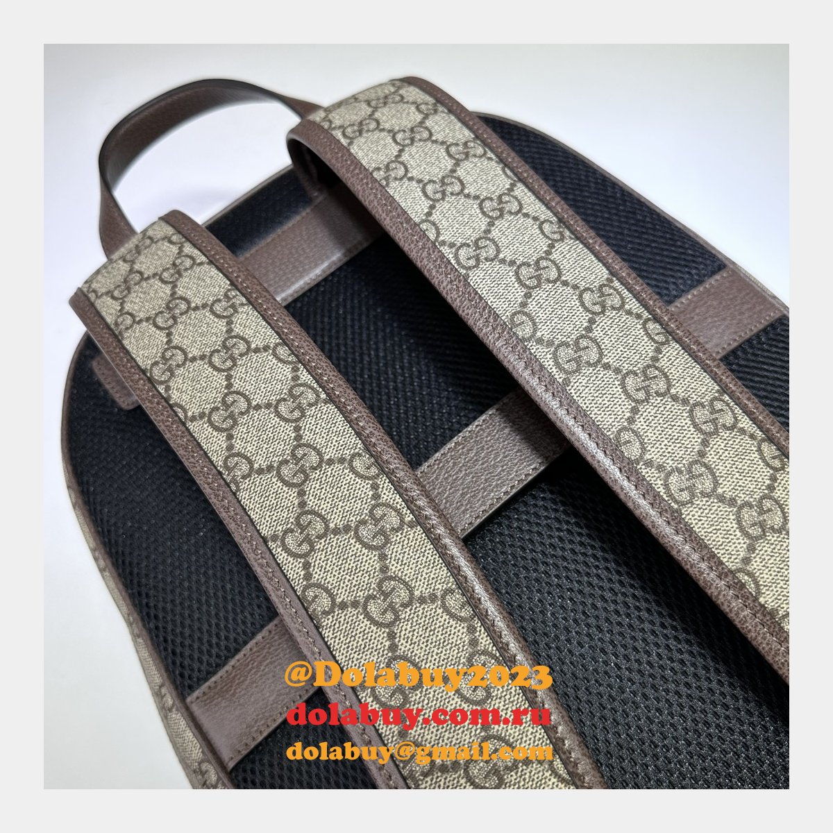 ophidia gg backpack for men 779901 G*u*i replica bag