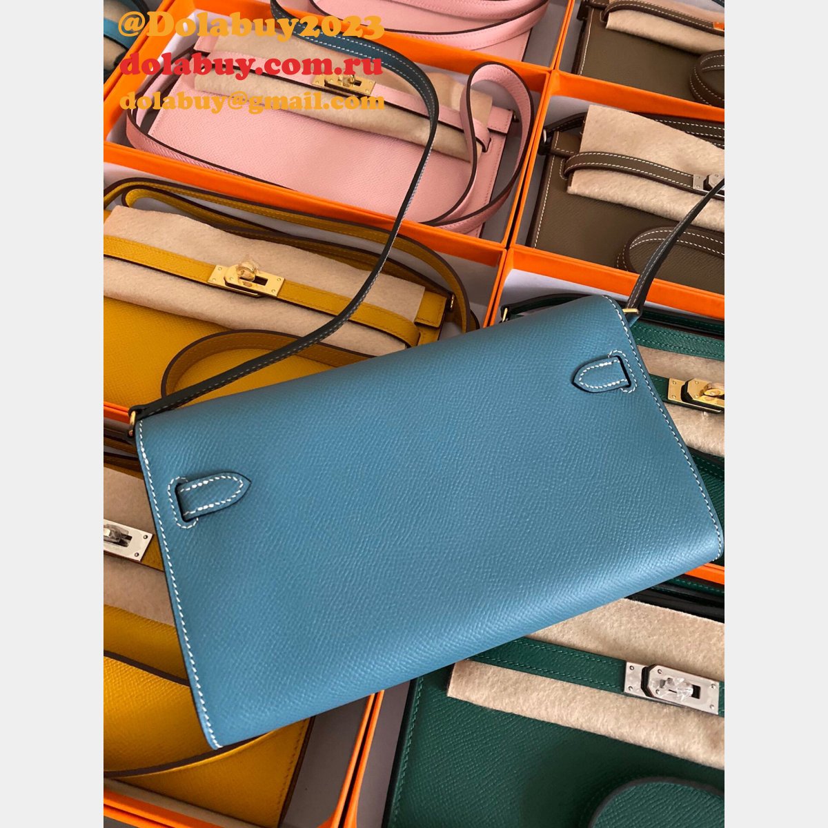 Luxury KELLY WOC CUSTOMIZE BAG Top Quality