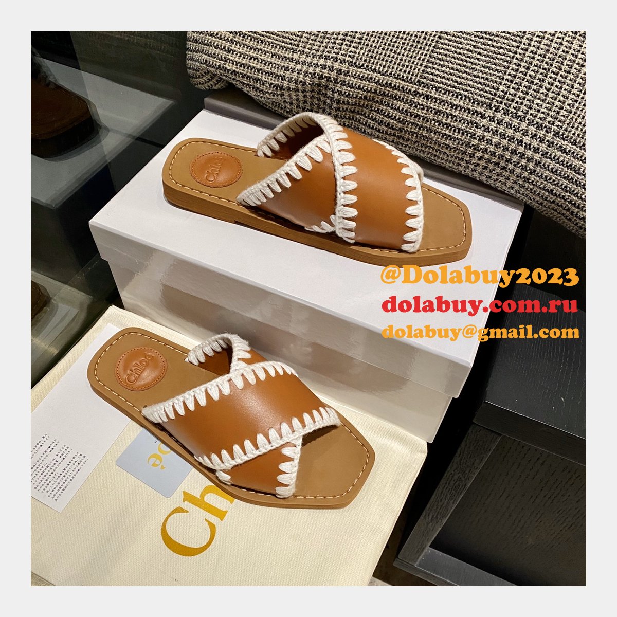 Sandals High Quality Replica Luxury Design Chloe Shoes