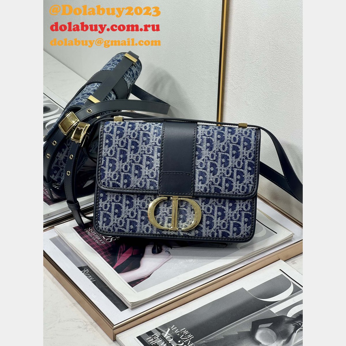 Designer Christian Dior Copy 30 Montaigne Oblique 3349 Bag