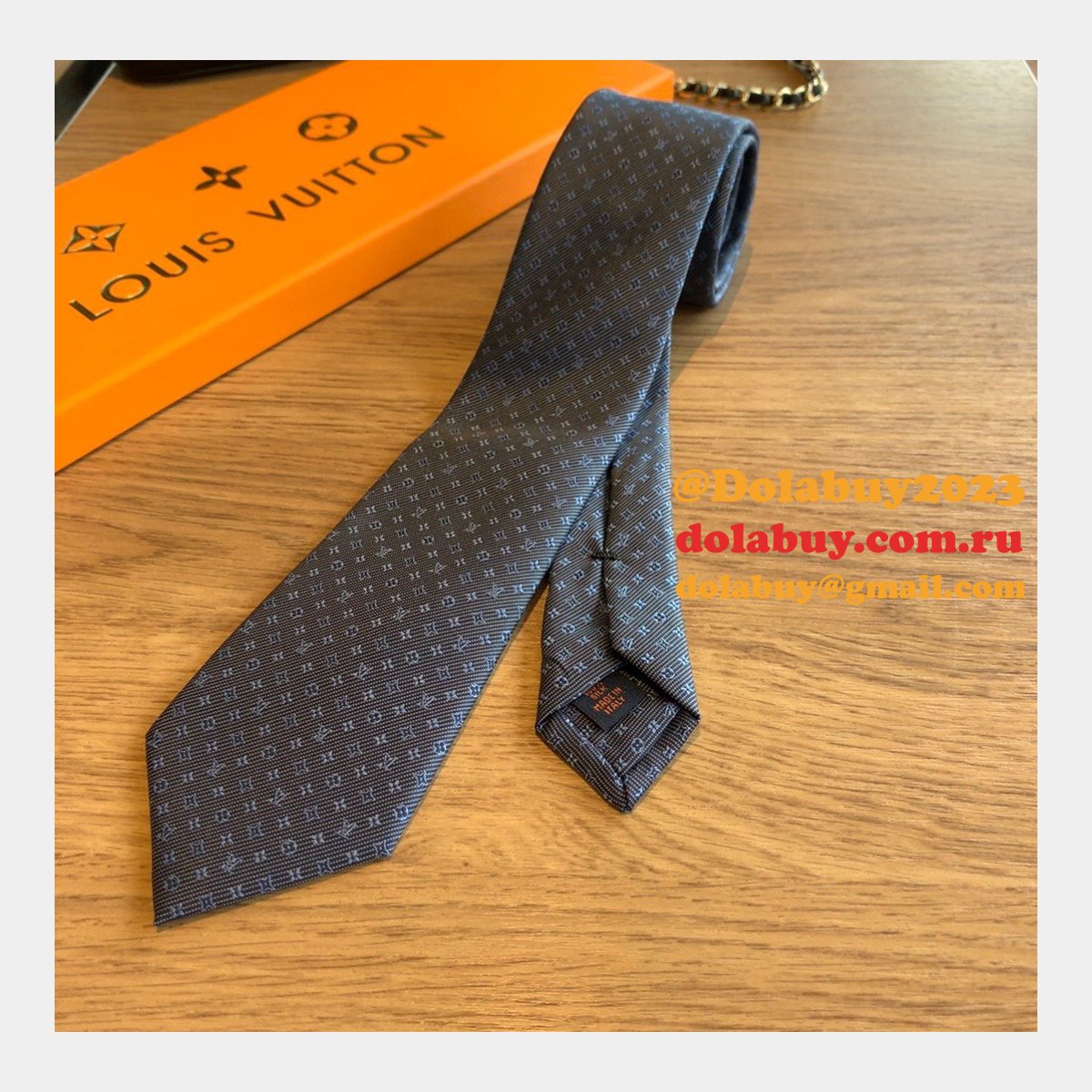 Louis Vuitton High Quality Small logo jacquard