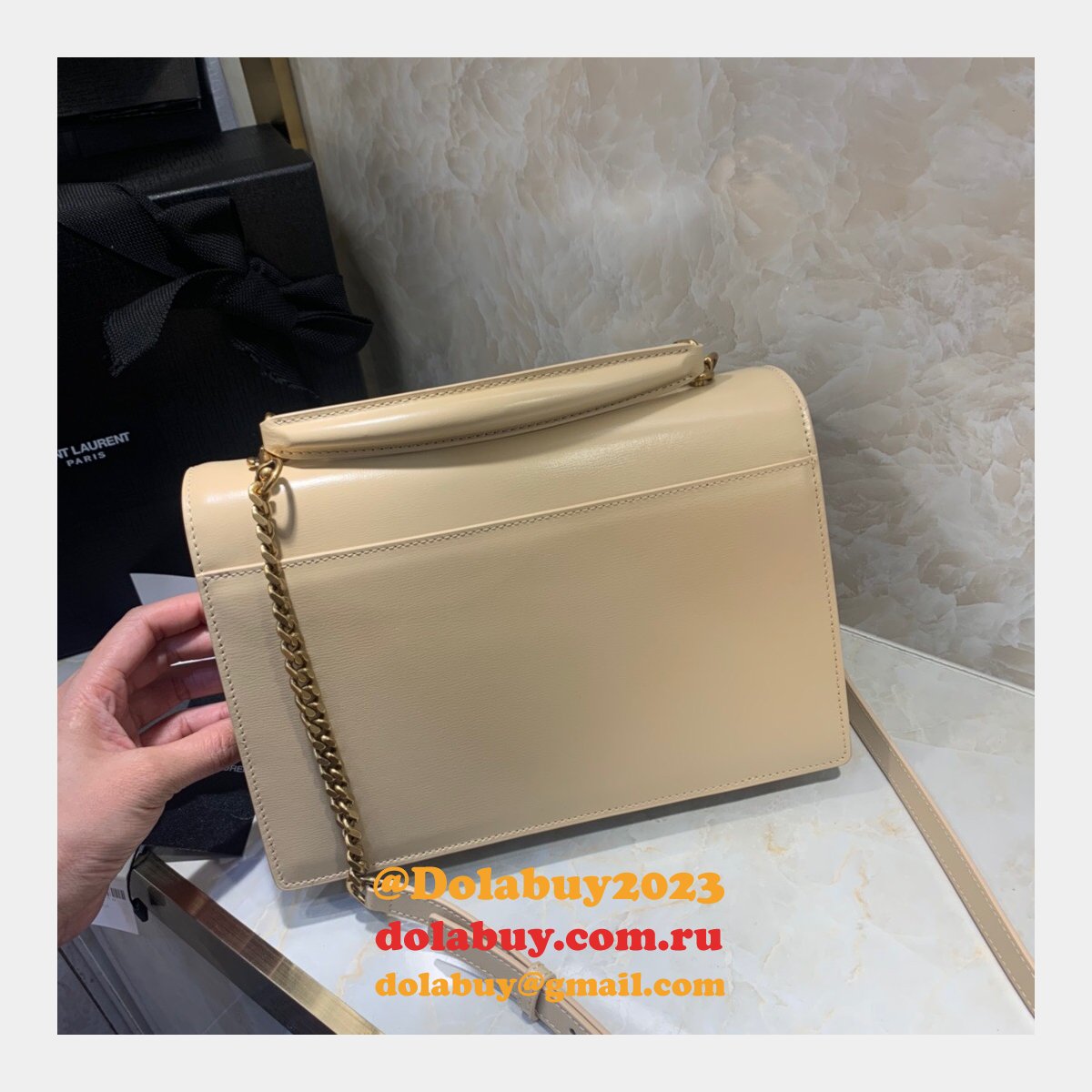 Buy Replica Saint Laurent YSL Sunset Shoulder 25cm Bag