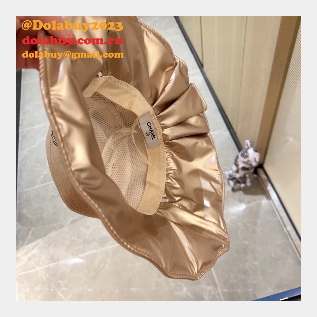 High Quality CC Replica Straw hat