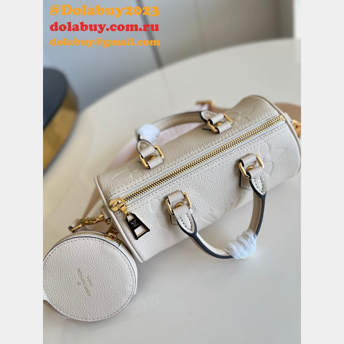 Louis Vuitton 7 Star Fake M45707 Papillon BB Monogram Empreinte Leather