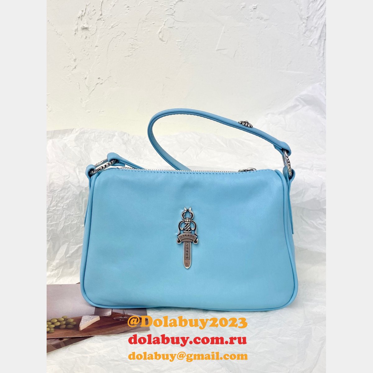 best Ch*0me He**ts replica silver hardware chicken nuggets bag