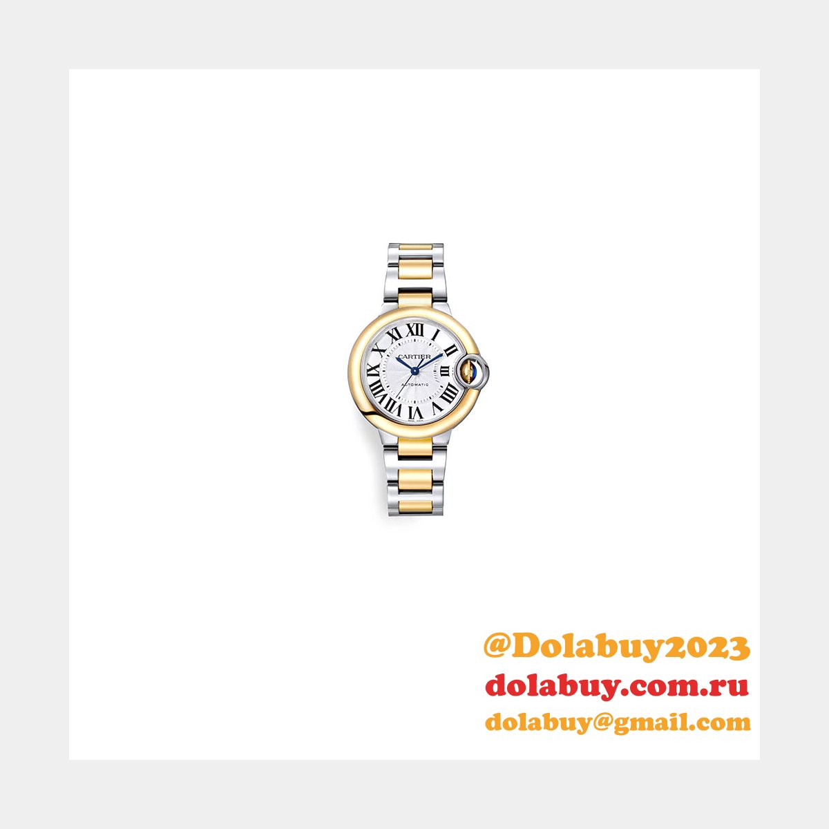 Cartier 33mm Ballon Bleu de Cartier watch