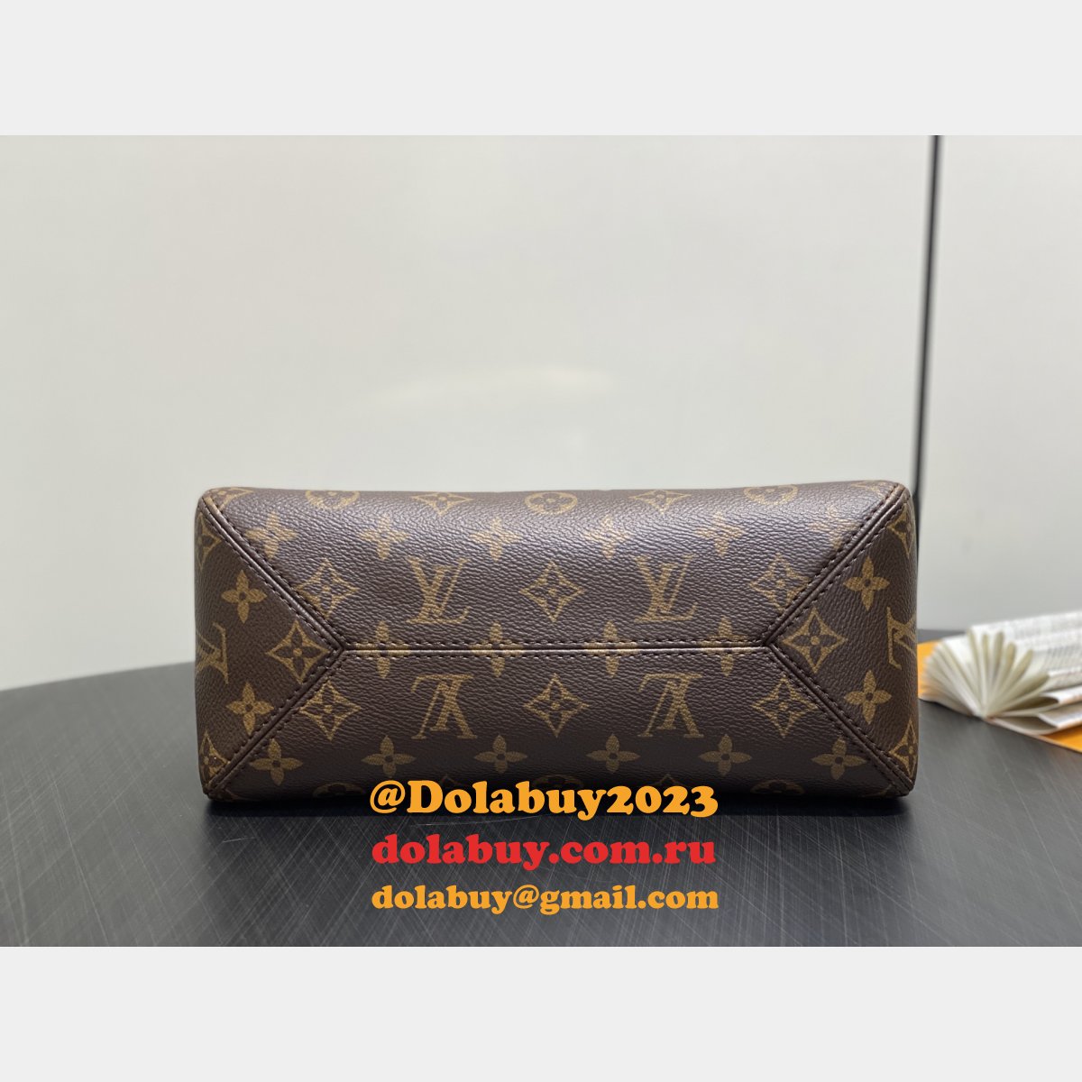 Louis Vuitton Replica M12940 The Drop PM Monogram Canvas Handbag