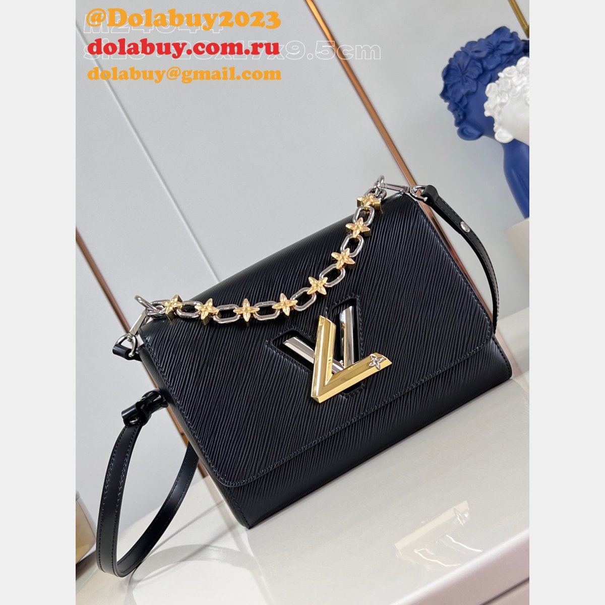 Designer Replicas Louis Vuitton 1:1 Mirror Twist M24043/M24044 Epi