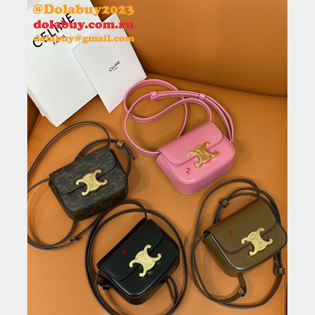 Replica 101512 Triomphe Celine Online Crossbody Sale
