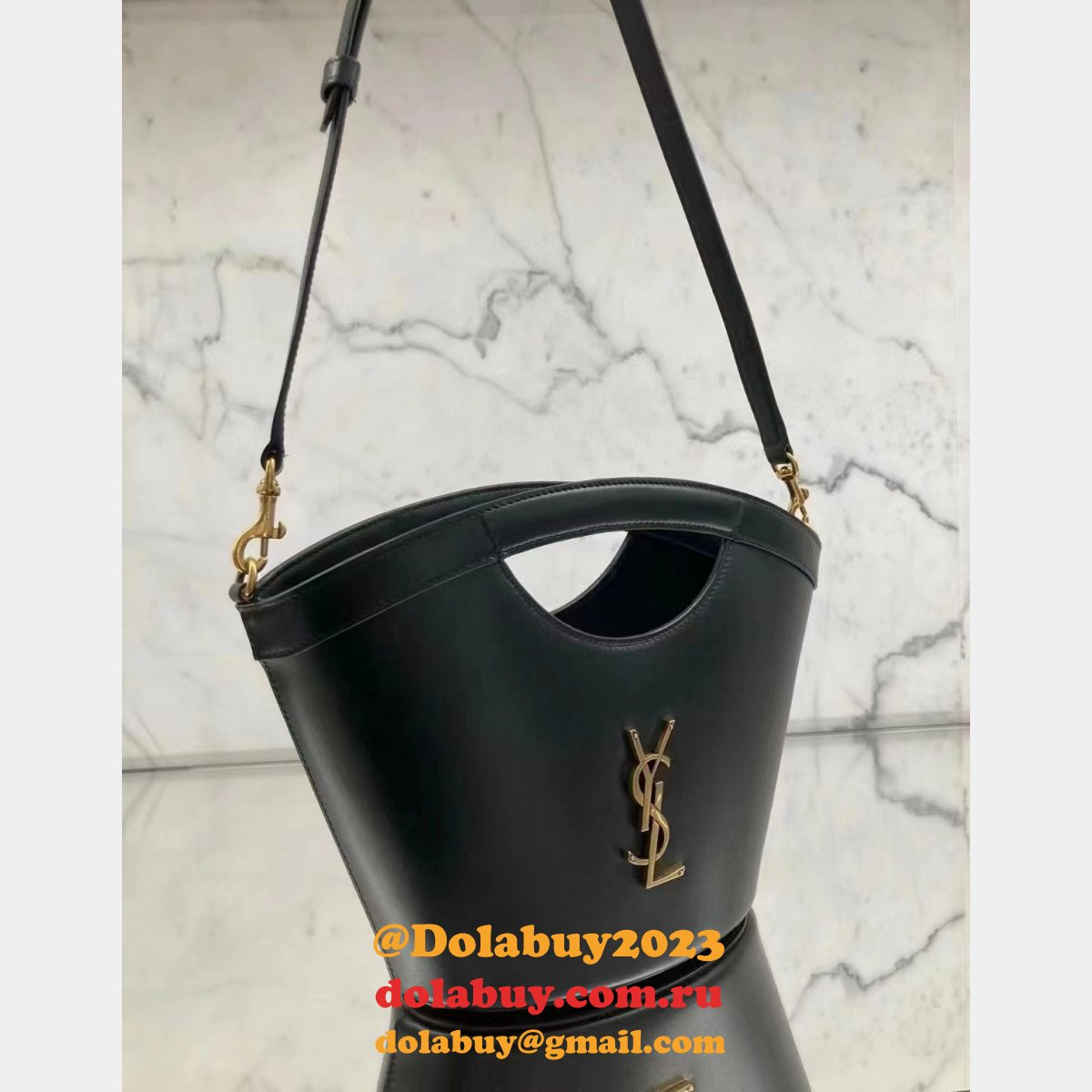 Best Saint Laurent Inspired 791069 Mini Shopping Black Bag