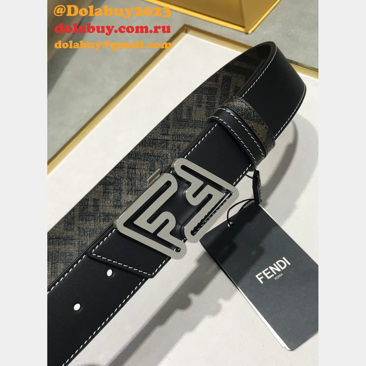 best designer F**di belt 35mm top quality