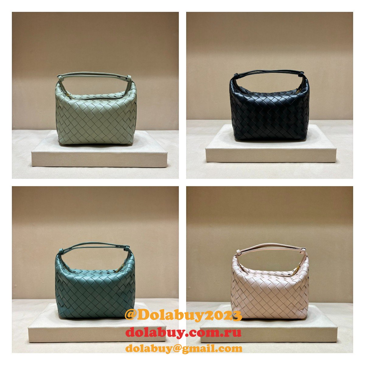 Top Quality BOTTEGA VENETA intrecciato happa hobo bag