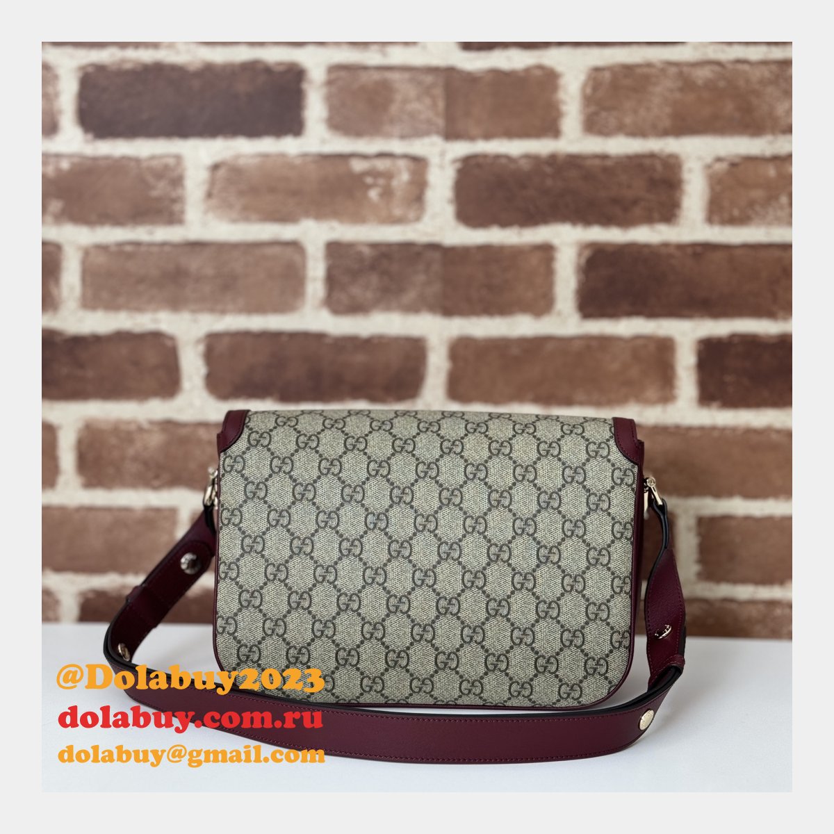 G*u*i horsebit 1955 shoulder chain 815178 replicas bag