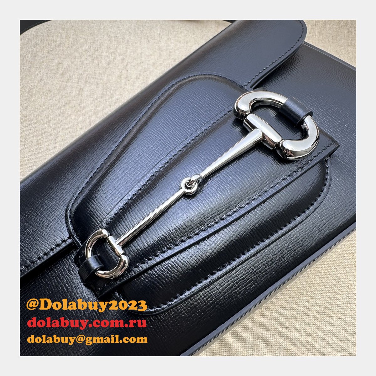 G*u*i copy horsebit 1955 764155 shoulder 1:1 mirror bag