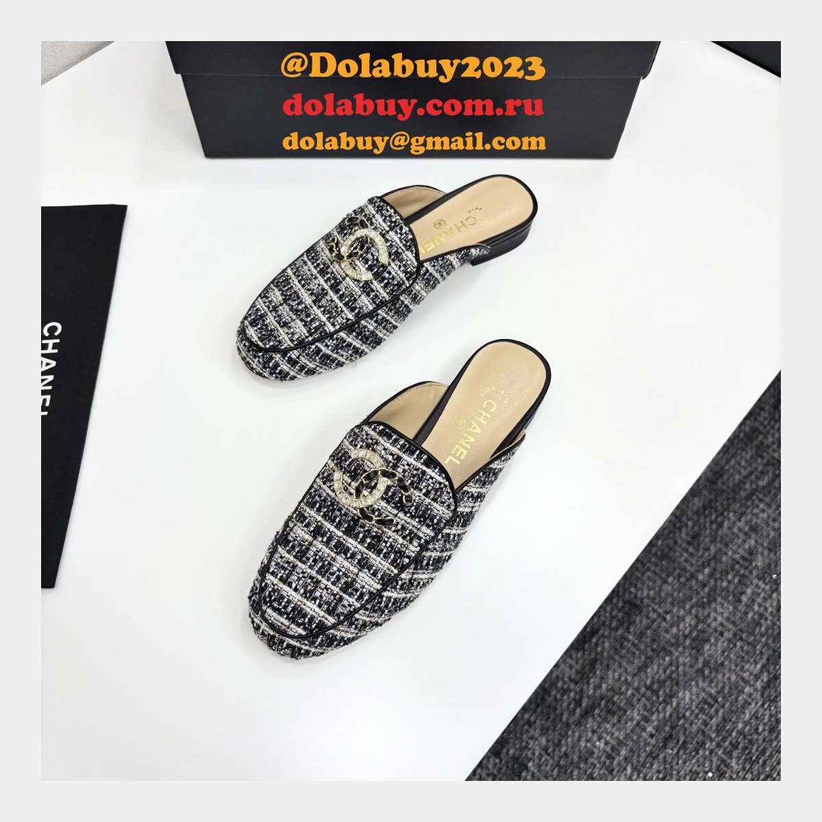 Perfect CC Mules Moccasins Women Shoes