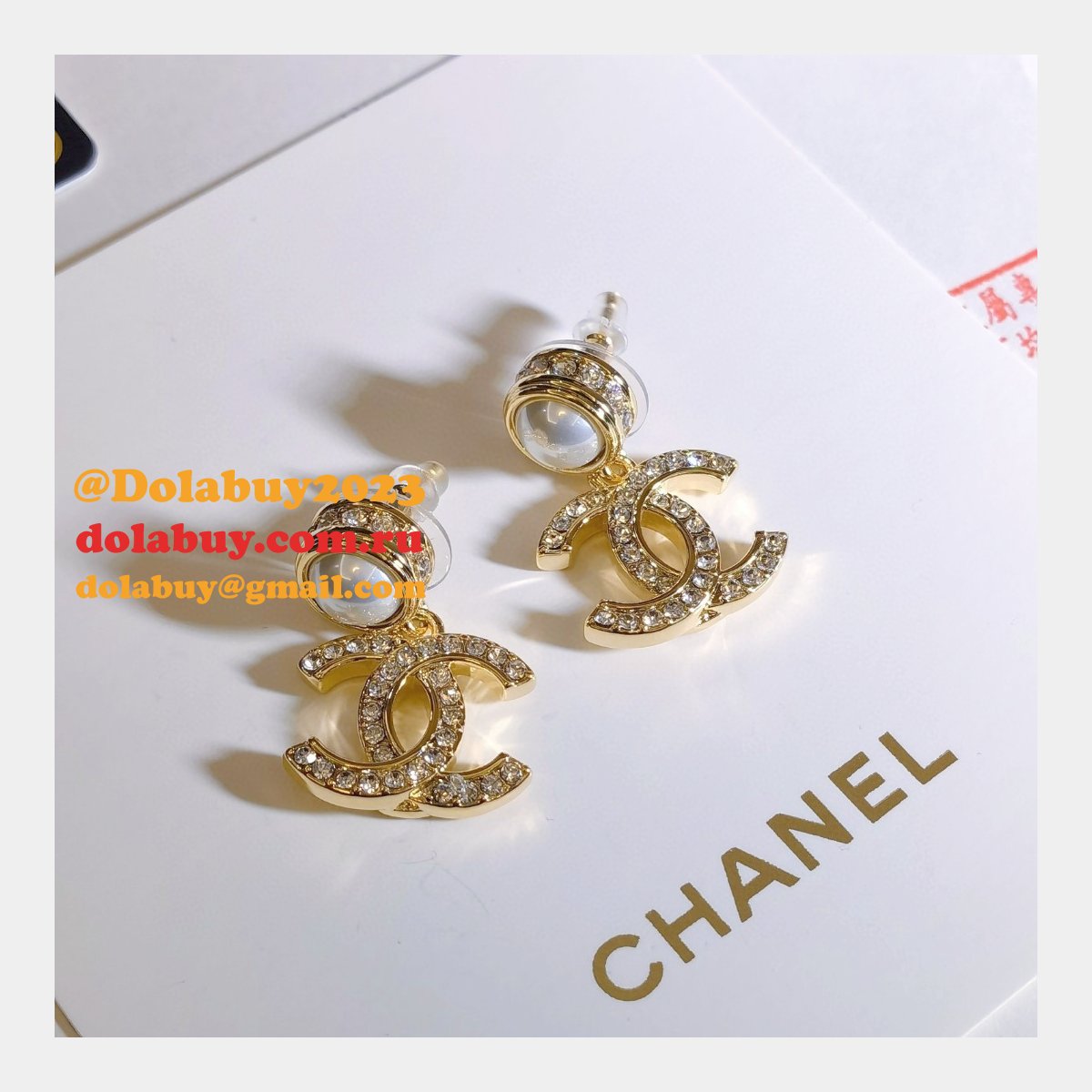 Top Quality CC earings new style 2024