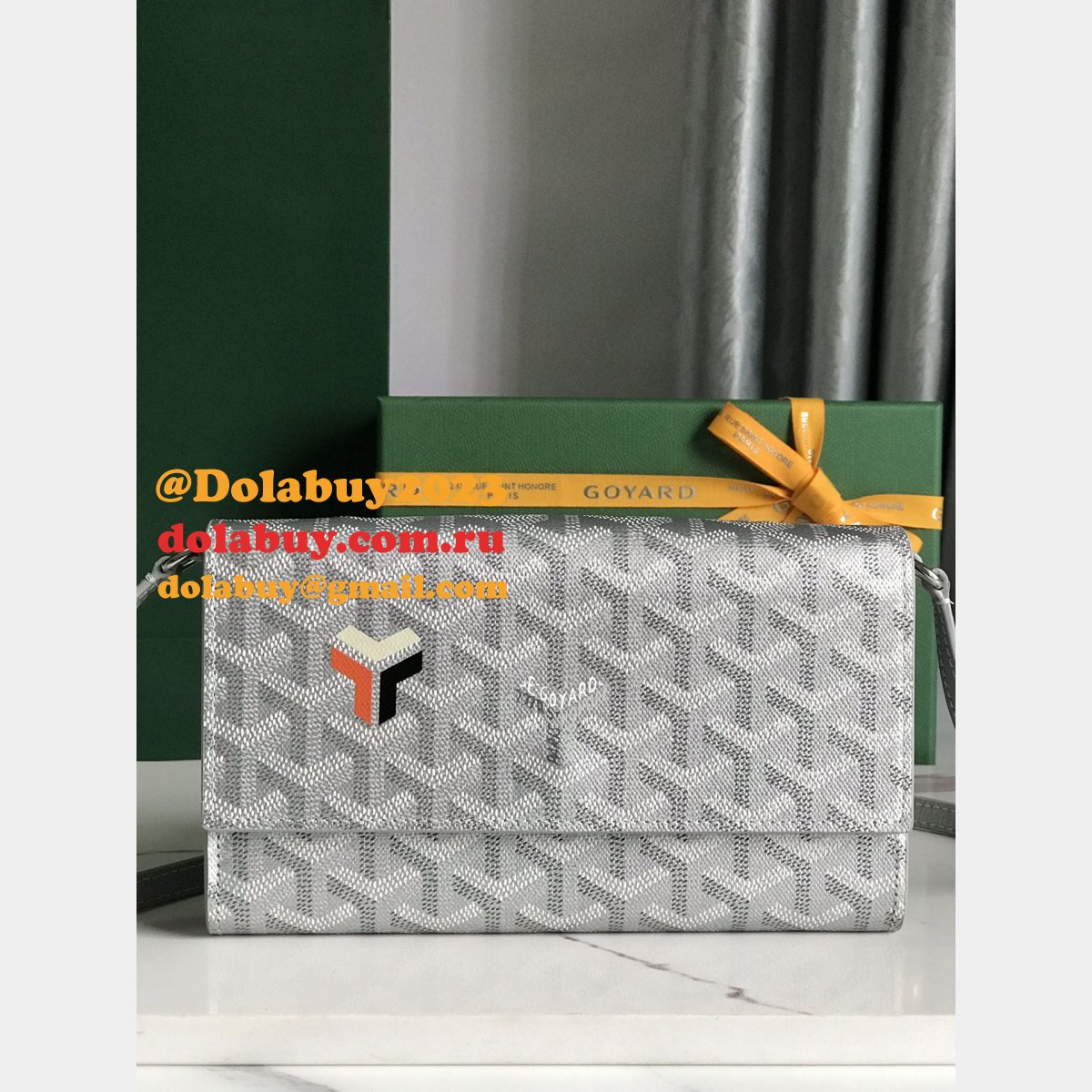 1:1 Mirror Goyardine 02019 Goyard Varenne Replica Wallet