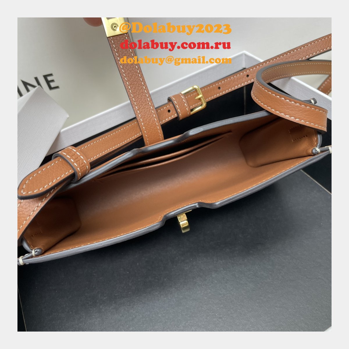 Unparalleled Quality Celine 100443 Replica AAA Purse