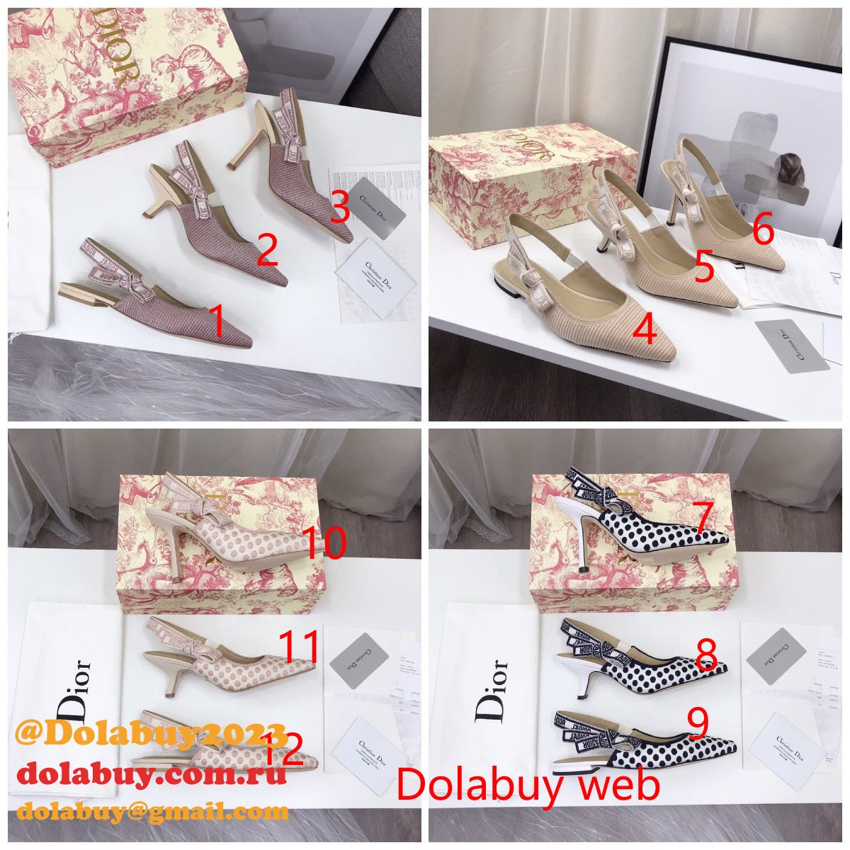 Perfect Buy High Quality Cheap Replica Dior Shoes