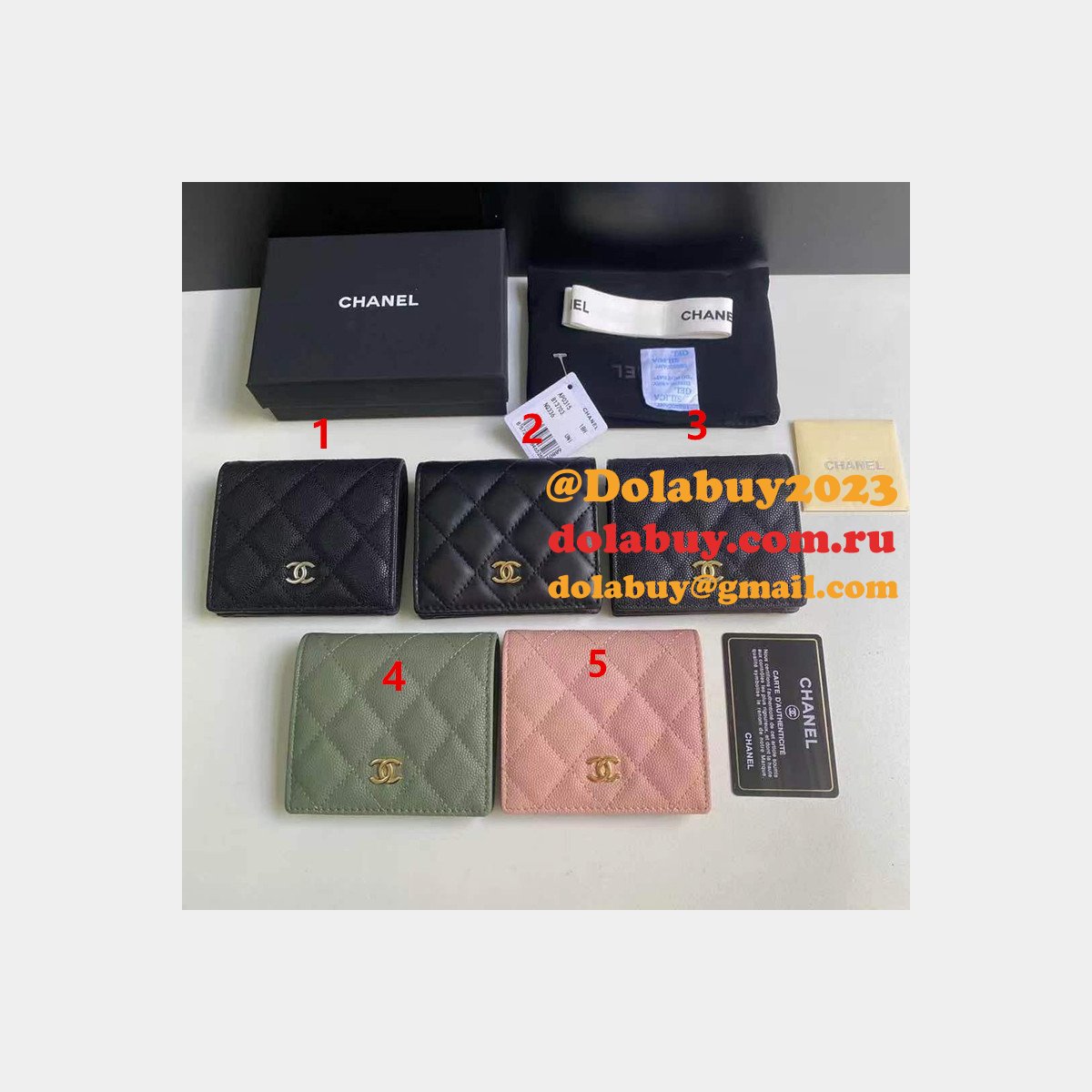 Top Quality CC Short folding wallet 0315