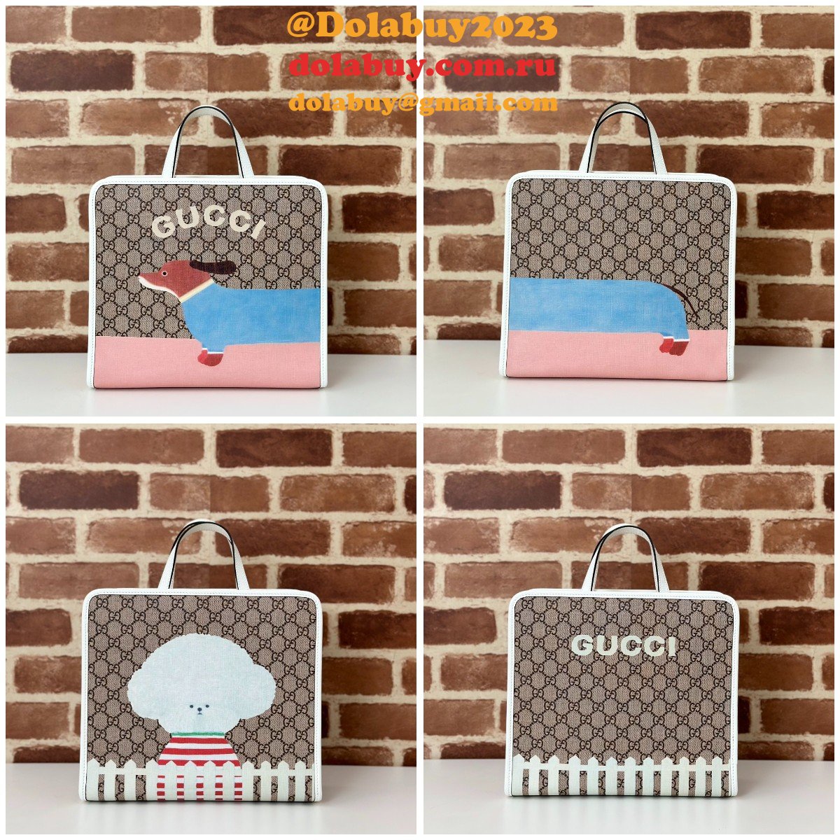 Best Peter Rabbit Gucci Knockoff 605614 Tote Boys Bag
