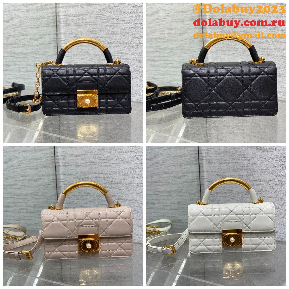 Dior 1:1 Mirror 3112 Anage Chain Handle Replica Bag