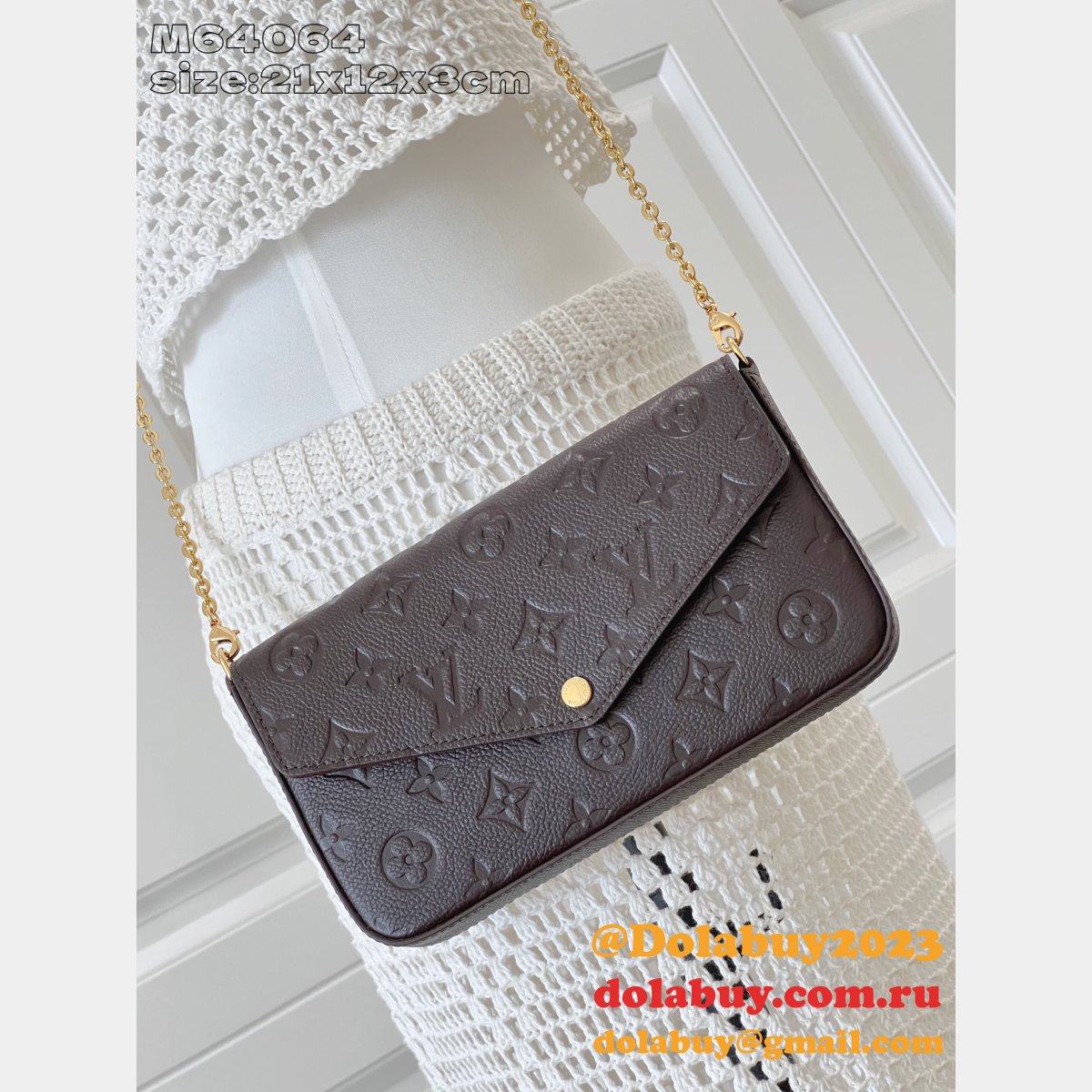 Pochette Félicie Louis Vuitton M14193 Replica Bag