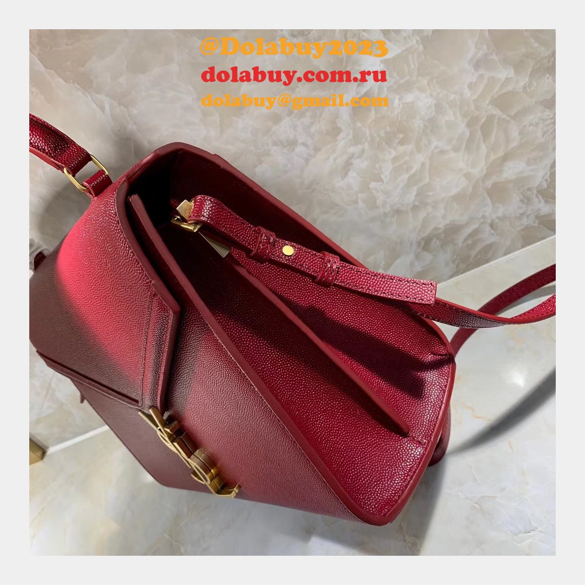 Luxury Replica Saint Laurent Cassandra Top-handle 578000 Bag