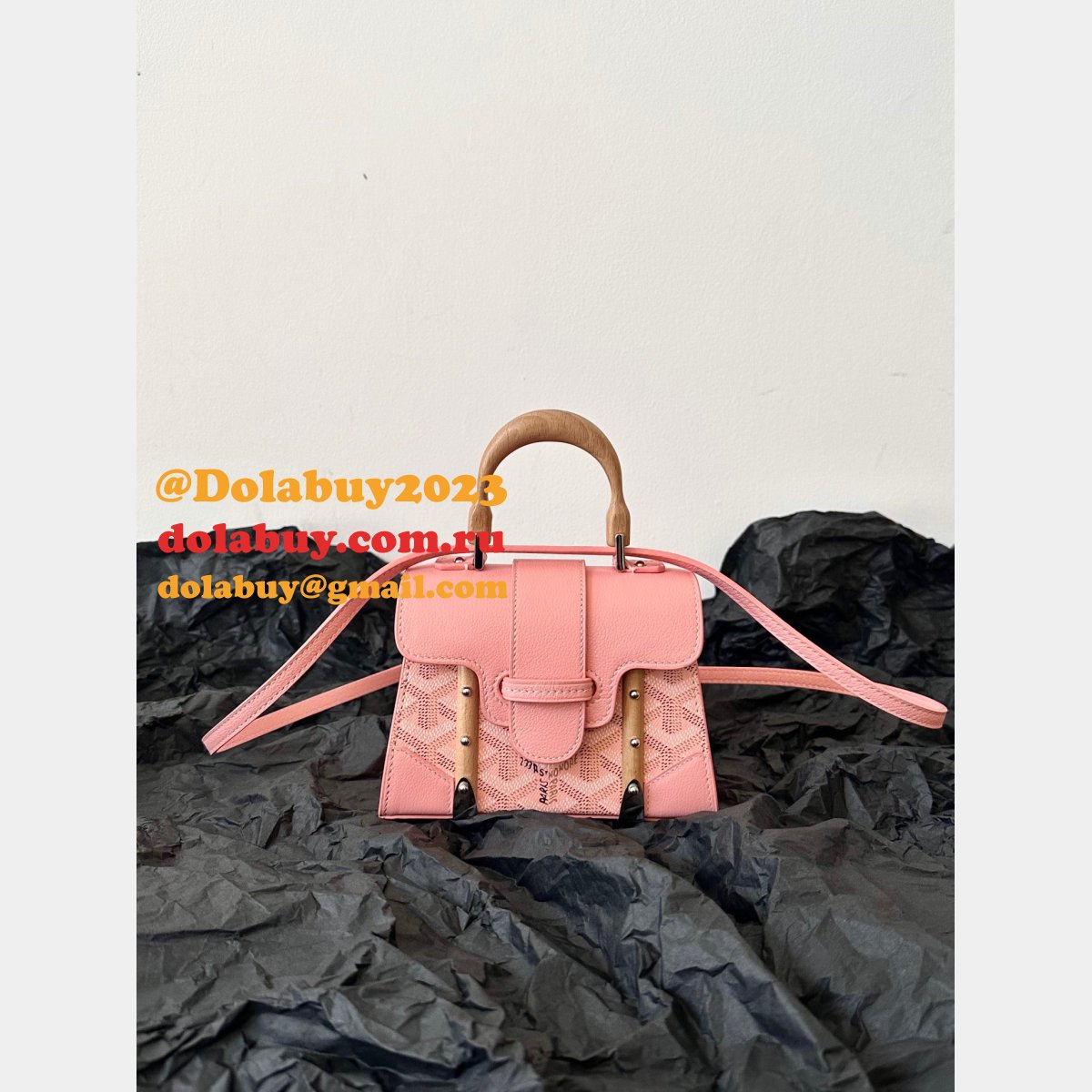 Cheap Goyard Replica Saigon Structure Nano Goyardine Bag