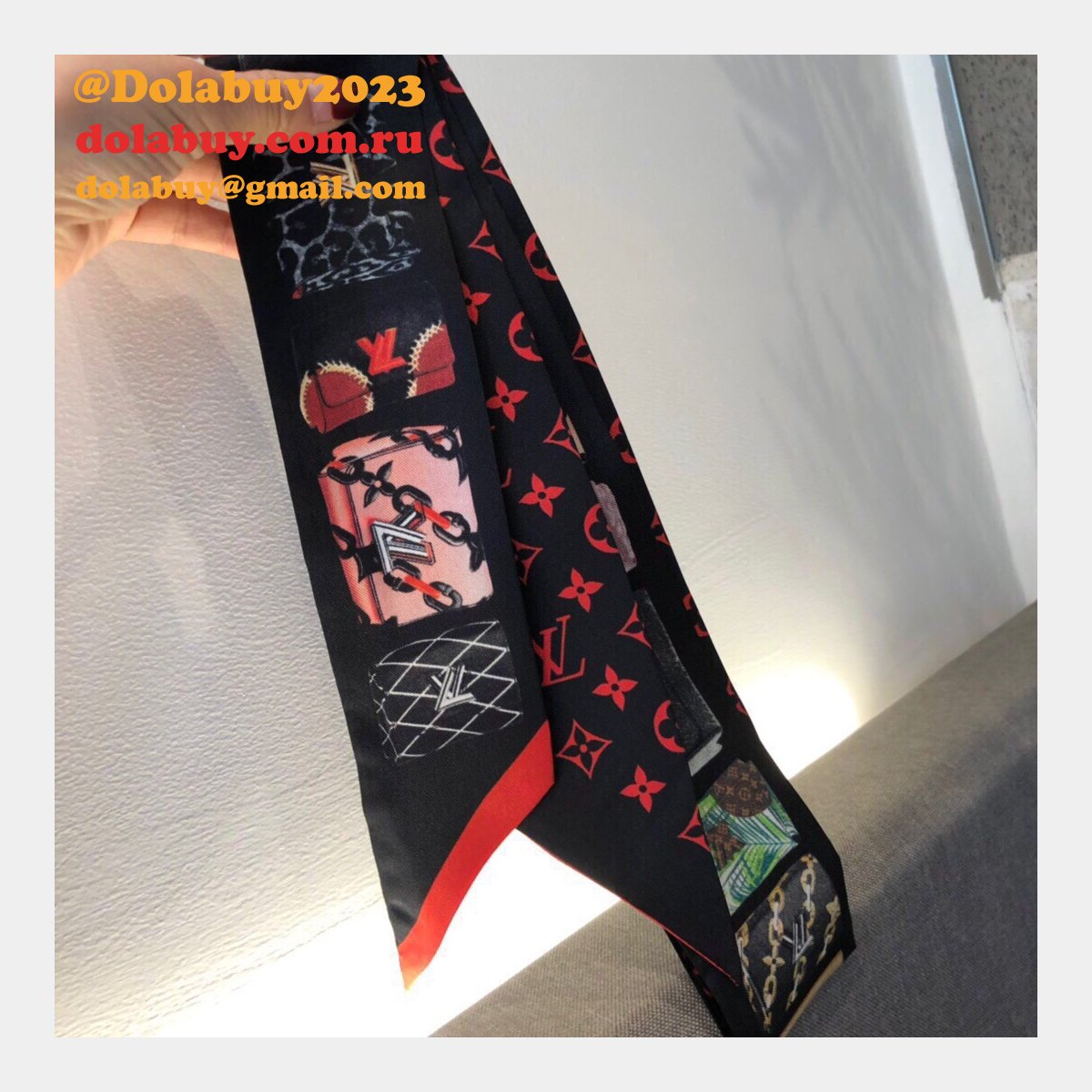 Top Quality louis vuitton silk ribbon