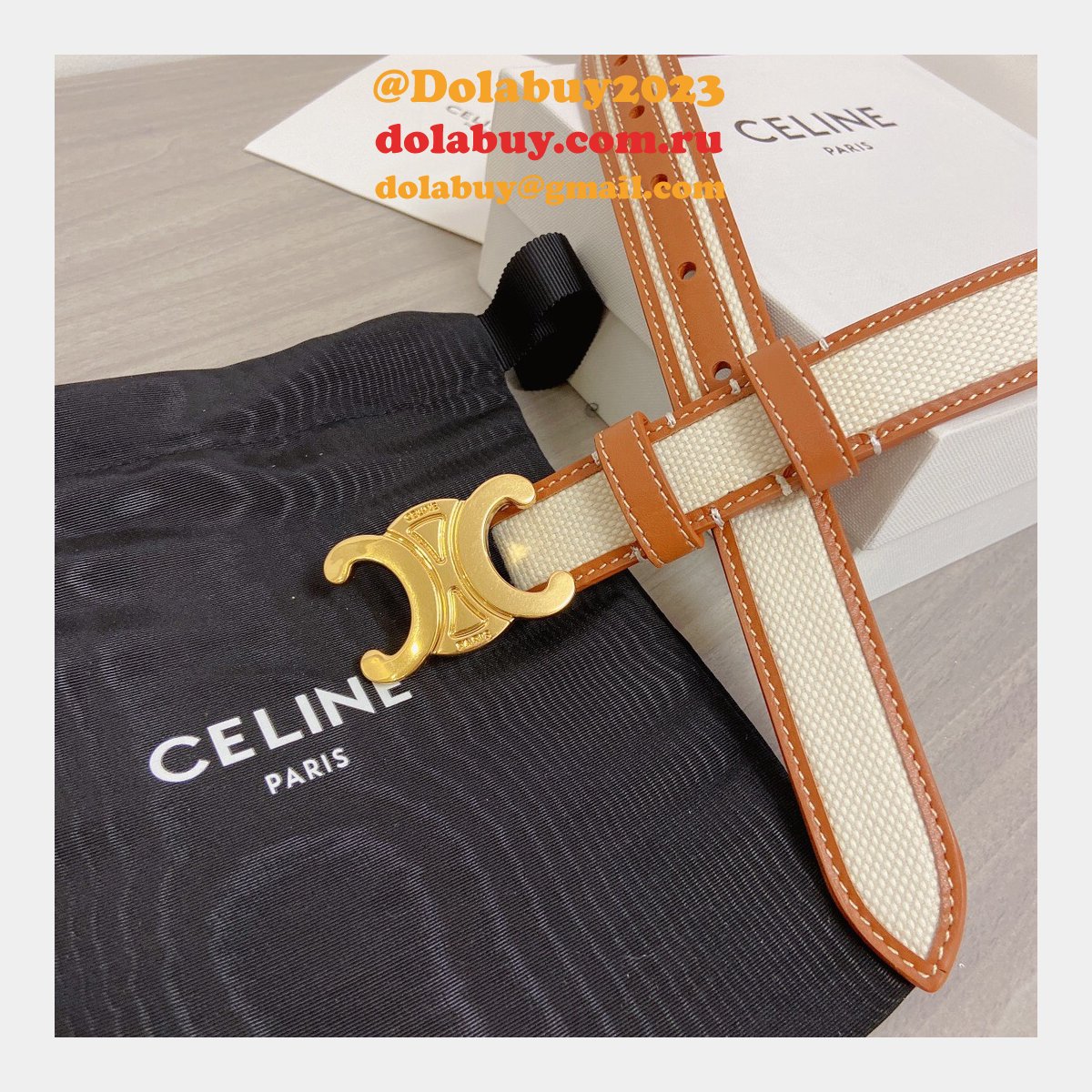 Shop Replica of Luxury Celine Belts