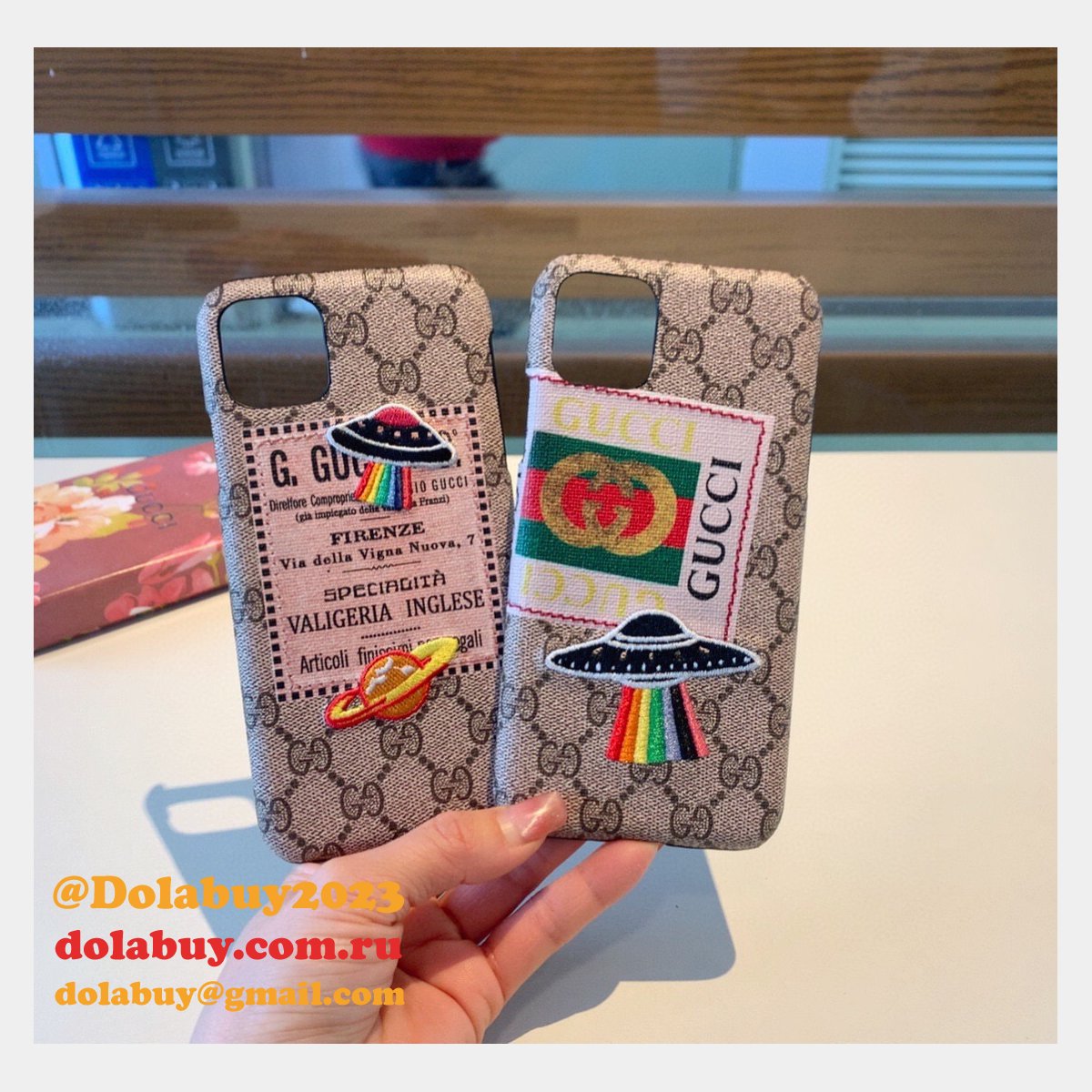 7 Star Gucci Replica Phone Cases