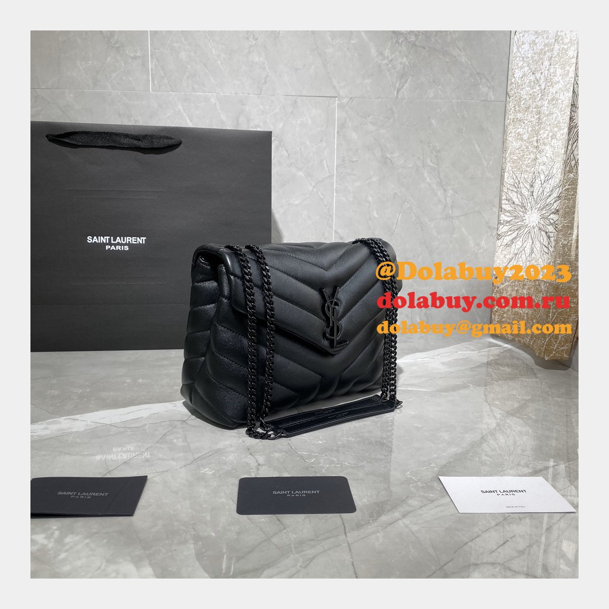 Replica AAA+ YSL LOULOU 494699 SHOULDER BAG 25CM