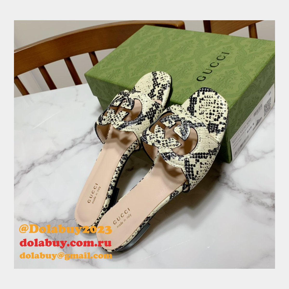 replica G*u*i designer shoes outlet flat slippers sale